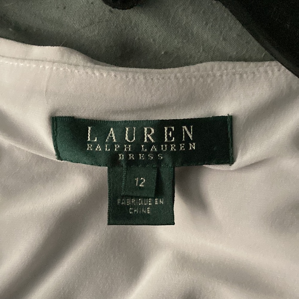 Dress black with white only worn twice!